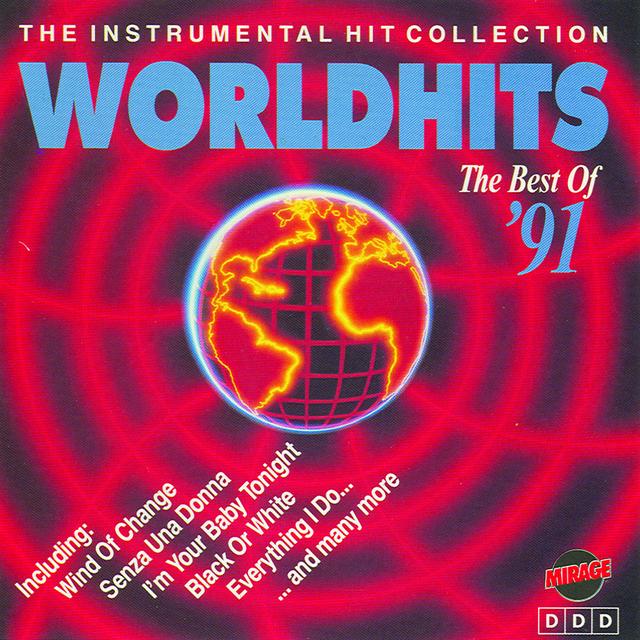 Album cover art for Worldhits 1991