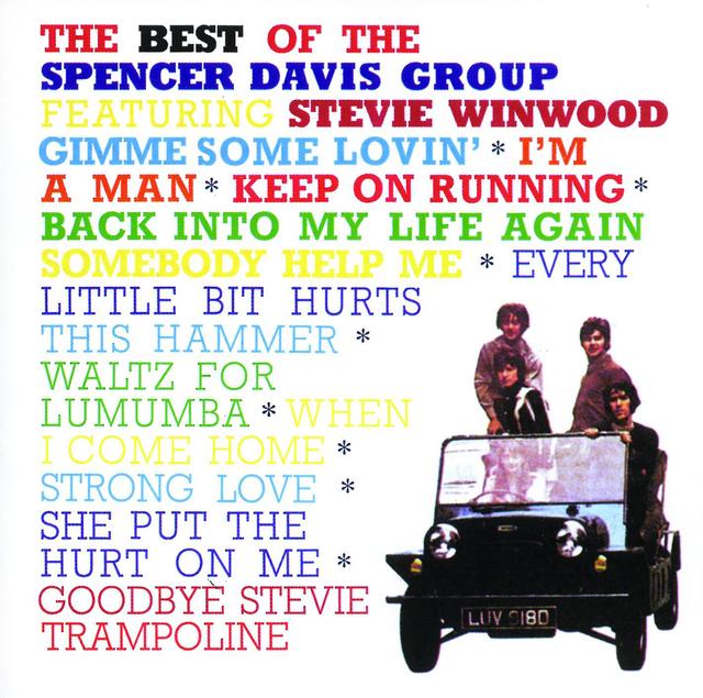 Album cover art for The Best of the Spencer Davis Group featuring Stevie Winwood