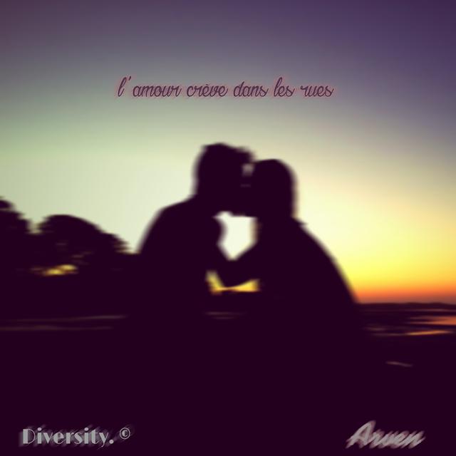 Album cover art for L'amour crève dans les rues - Single