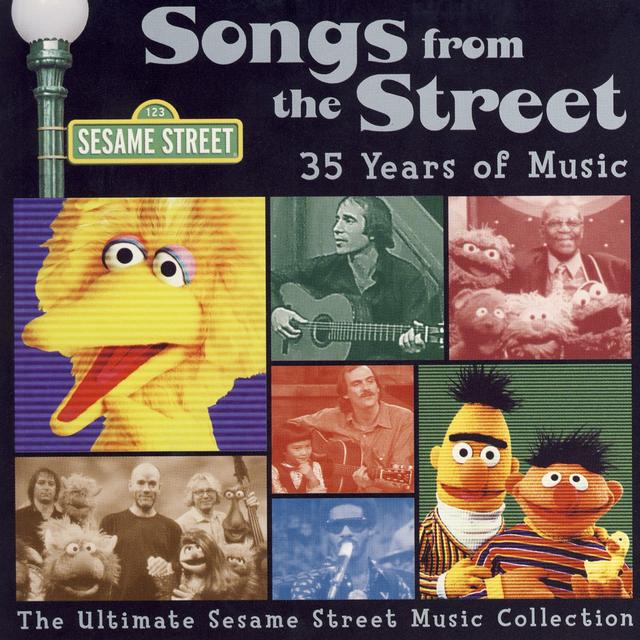 Album cover art for Sesame Street: Songs from the Street, Vol. 2