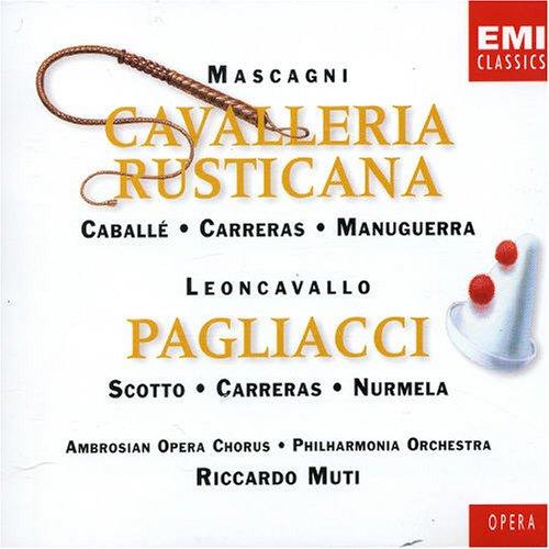 Album cover art for Mascagni : Cavalleria Rusticana - Leoncavallo : I Pagliacci