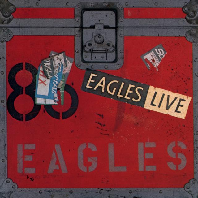 Album cover art for Eagles Live