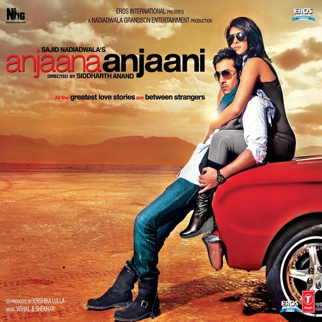 Album cover art for Anjaana Anjaani