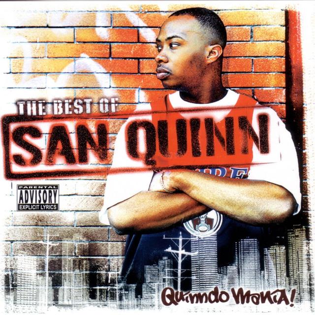 Album cover art for Quinndo Mania! The Best Of San Quinn