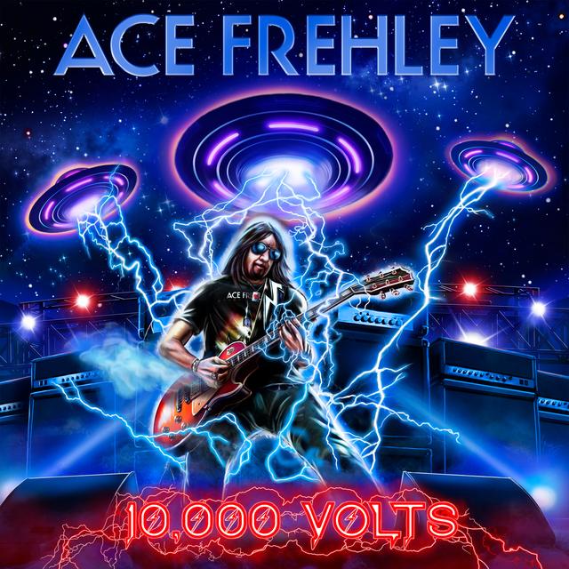 Album cover art for 10,000 Volts