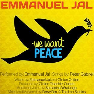 Album cover art for We Want Peace