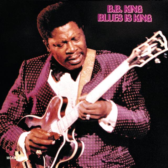 Album cover art for Blues Is King