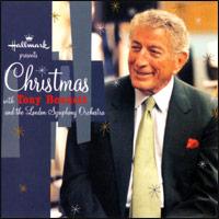 Album cover art for Christmas with Tony Bennett and the London Symphony Orchestra