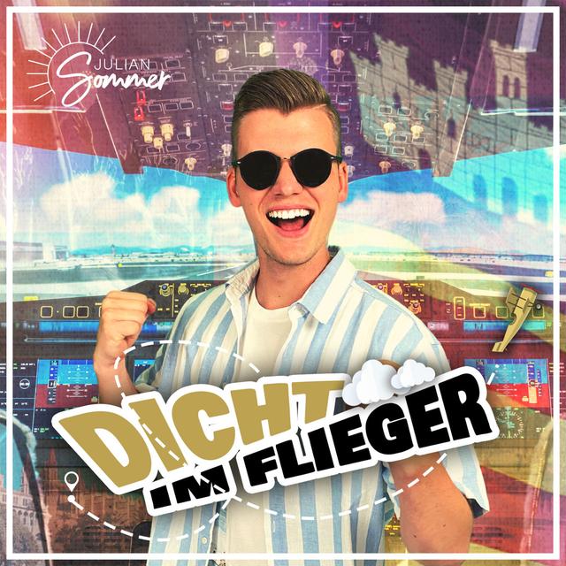 Album cover art for Dicht im Flieger