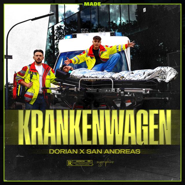 Album cover art for Krankenwagen