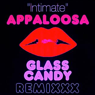 Album cover art for Intimate (Glass Candy Remixxx)