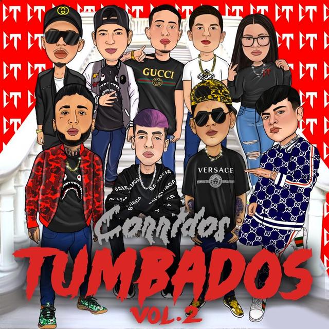 Album cover art for Corridos Tumbados Vol. 2