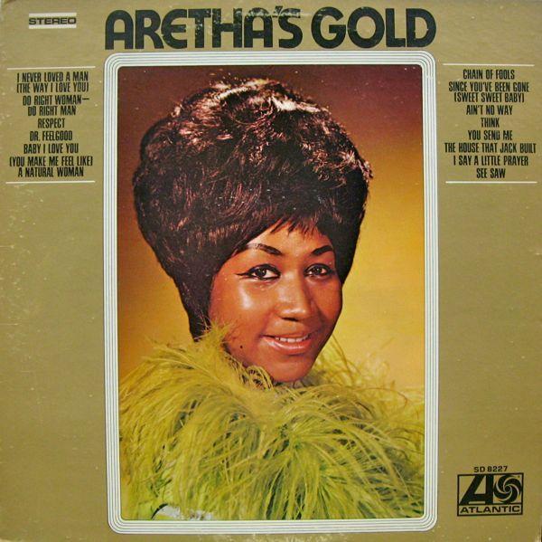 Album cover art for Aretha's Gold