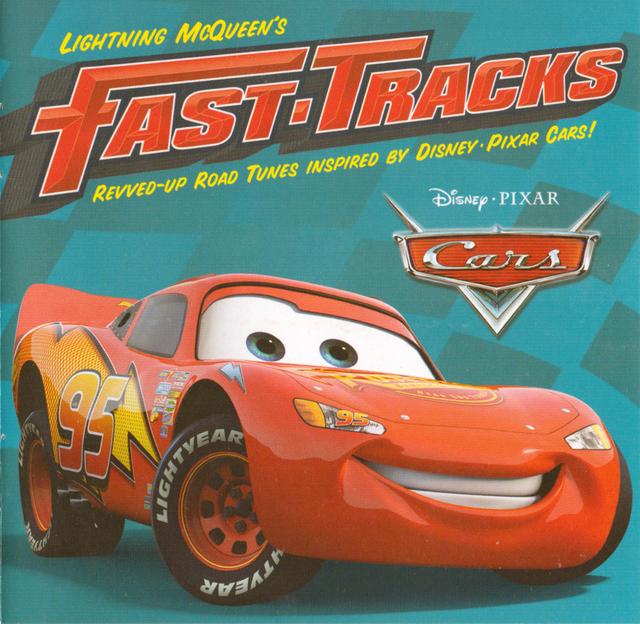 Album cover art for Lightning McQueen's Fast Tracks