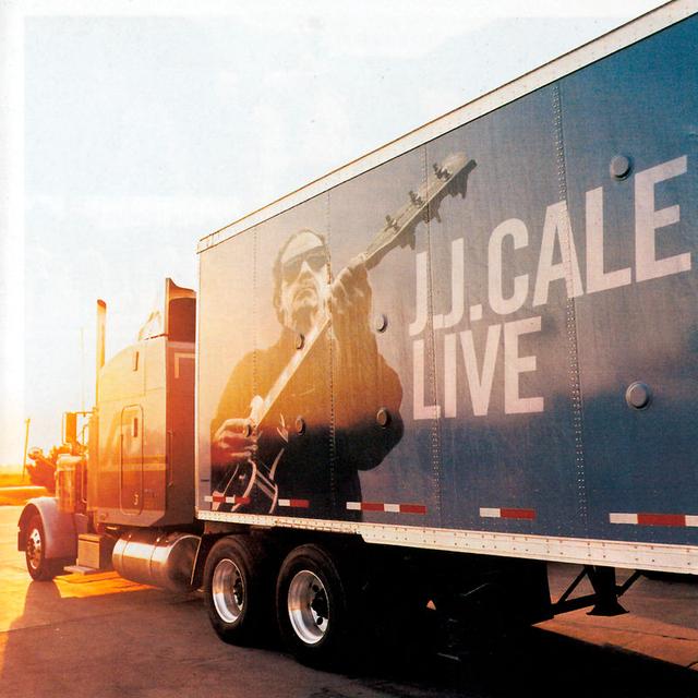 Album cover art for J.J. Cale Live