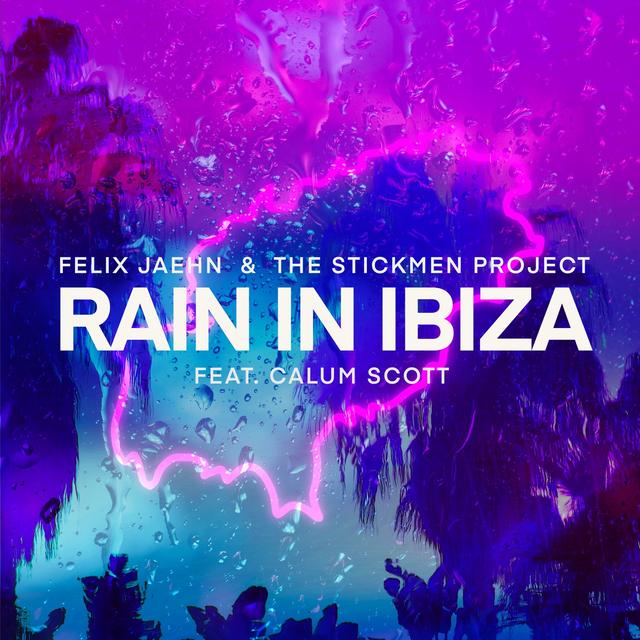 Album cover art for Rain in Ibiza