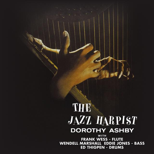 Album cover art for The Jazz Harpist