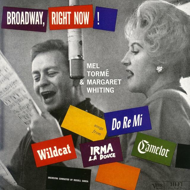 Album cover art for Broadway Right Now