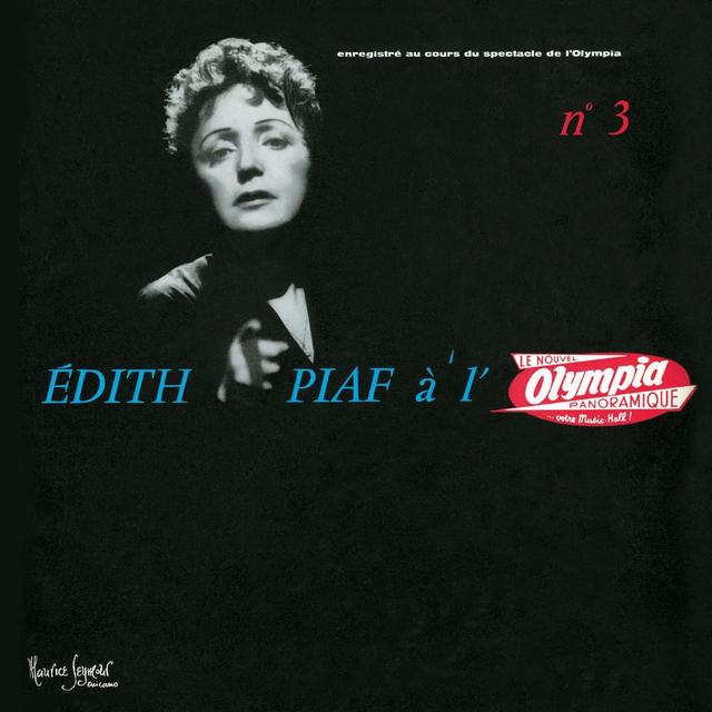 Album cover art for À l'Olympia 1958