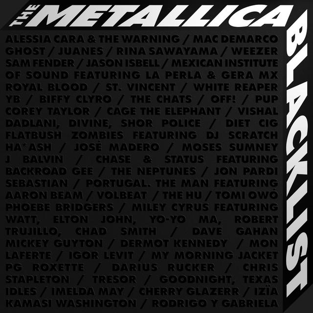 Album cover art for The Metallica Blacklist