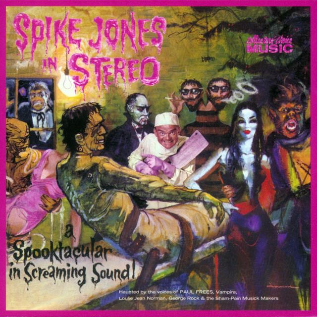 Album cover art for Spike Jones In Stereo