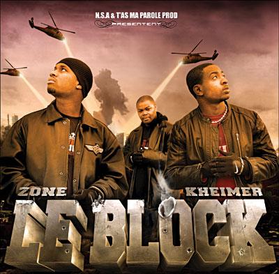 Album cover art for Le Block