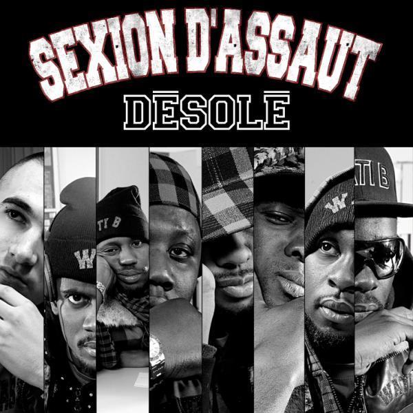 Album cover art for Désolé