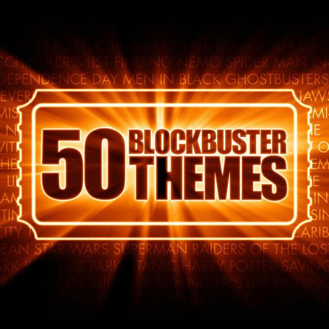 Album cover art for 50 Blockbuster Themes