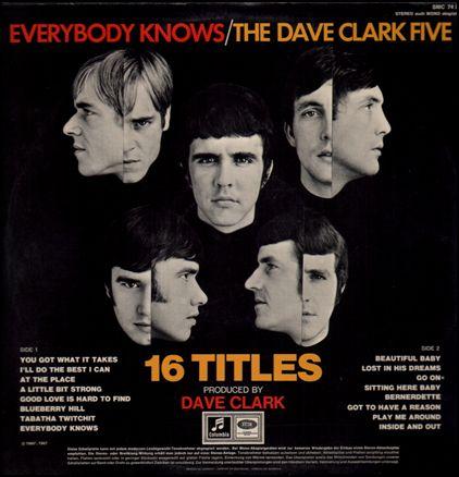 Album cover art for Everybody Knows (UK version)