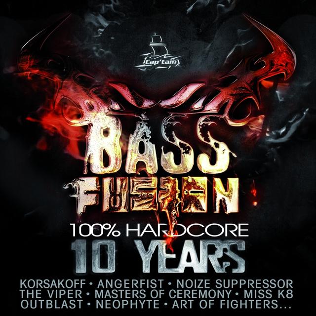 Album cover art for Bass Fusion 10 Years