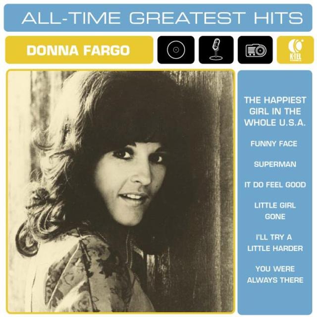 Album cover art for Donna Fargo: All-Time Greatest Hits