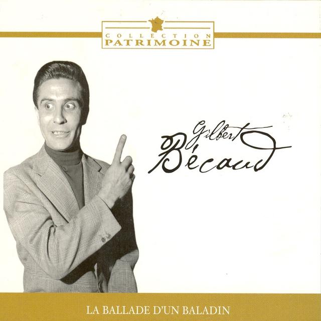 Album cover art for Gilbert Bécaud