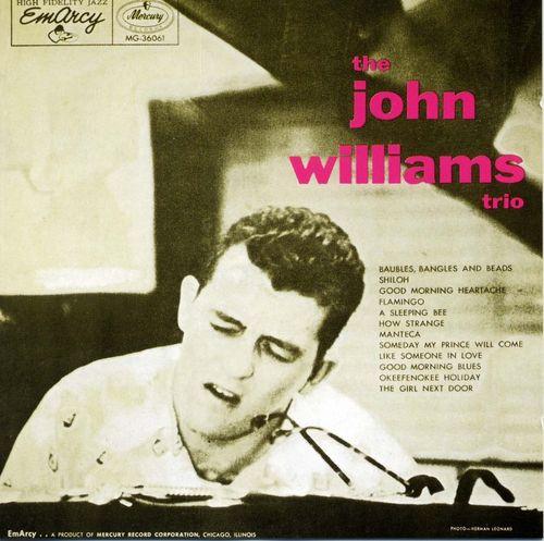 Album cover art for John Williams Trio