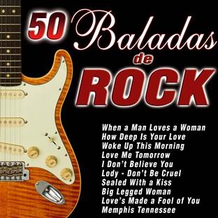 Album cover art for 50 Baladas De Rock