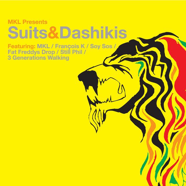 Album cover art for MKL pres. Suits & Dashikis