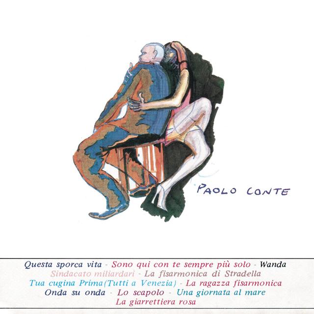 Album cover art for Paolo Conte