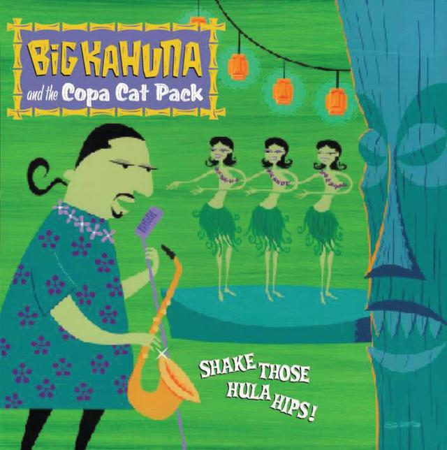 Album cover art for Shake Those Hula Hips!