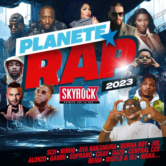 Album cover art for Planète Rap 2023