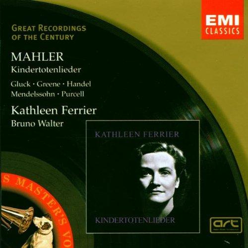 Album cover art for Mahler: Kindertotenlieder, etc.