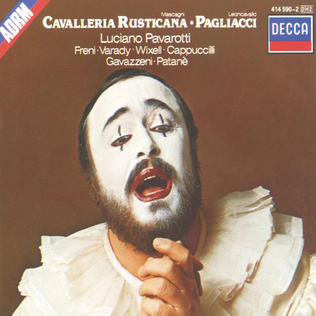 Album cover art for Mascagni: Cavalleria Rusticana & Leoncavallo: Pagliacci