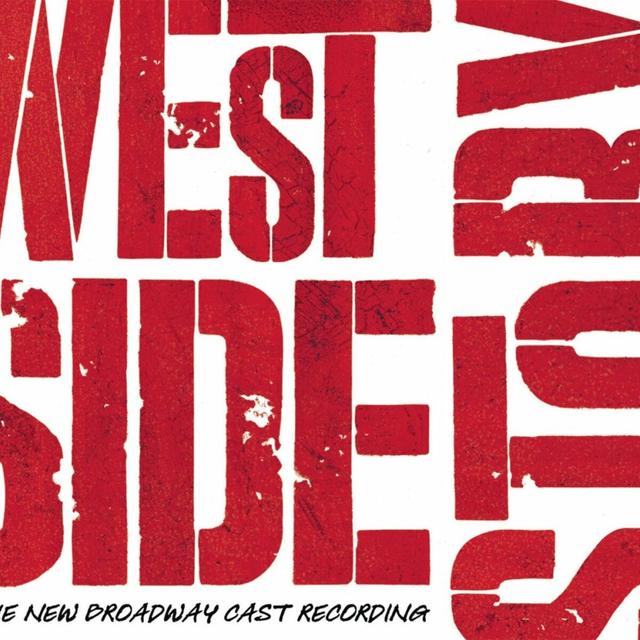 Album cover art for West Side Story - The New Broadway Cast Recording