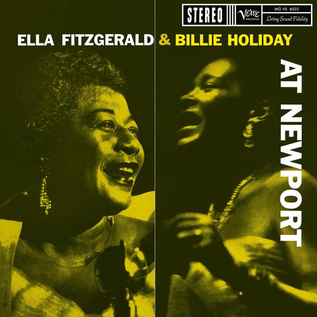 Album cover art for Ella Fitzgerald & Billie Holiday At Newport