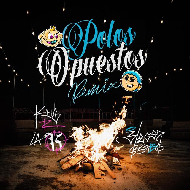 Album cover art for POLOS OPUESTOS REMIX