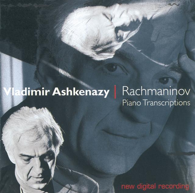 Album cover art for Rachmaninov: Transcriptions