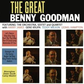 Album cover art for The Great Benny Goodman