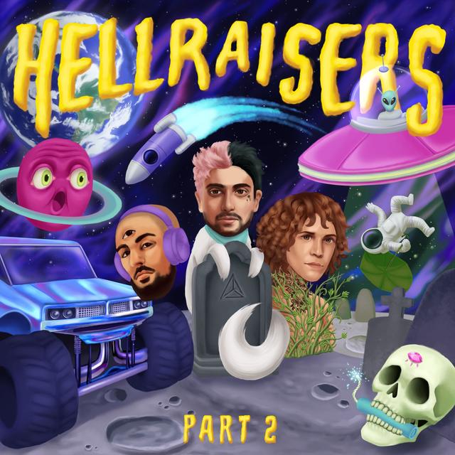 Album cover art for HELLRAISERS, Part 2