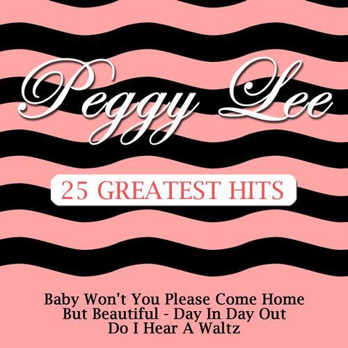 Album cover art for Peggy Lee 25 Greatest Hits