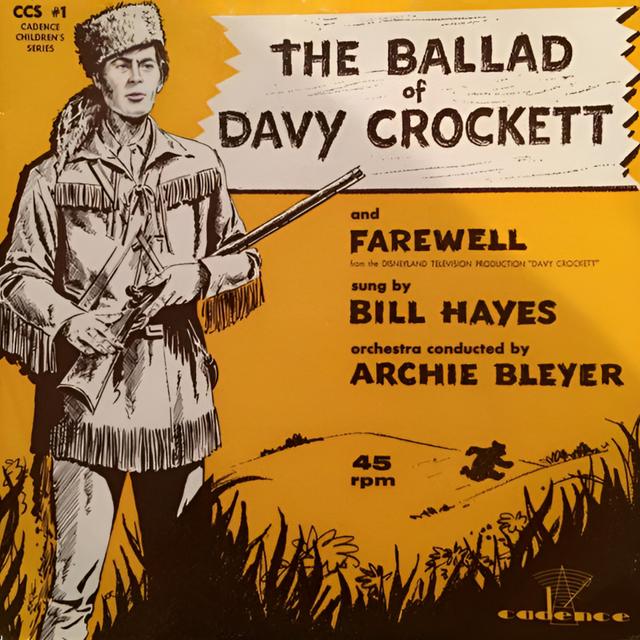 Album cover art for The Ballad of Davy Crockett