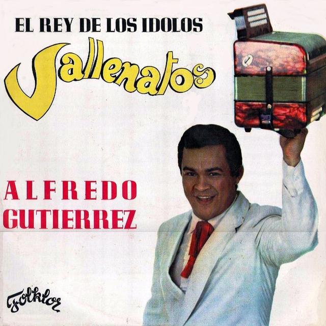 Album cover art for El rey de los idolos vallenatos