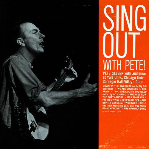 Album cover art for Sing Out With Pete!